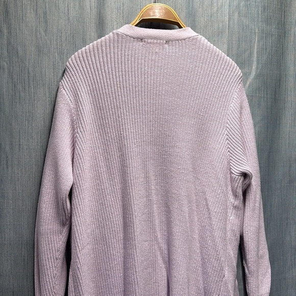 Joe fresh Lavender Open-Front Cardigan Sweater size 1X - Picture 6 of 8